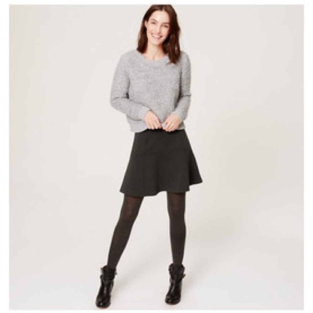 LOFT Ottoman Flippy Skirt